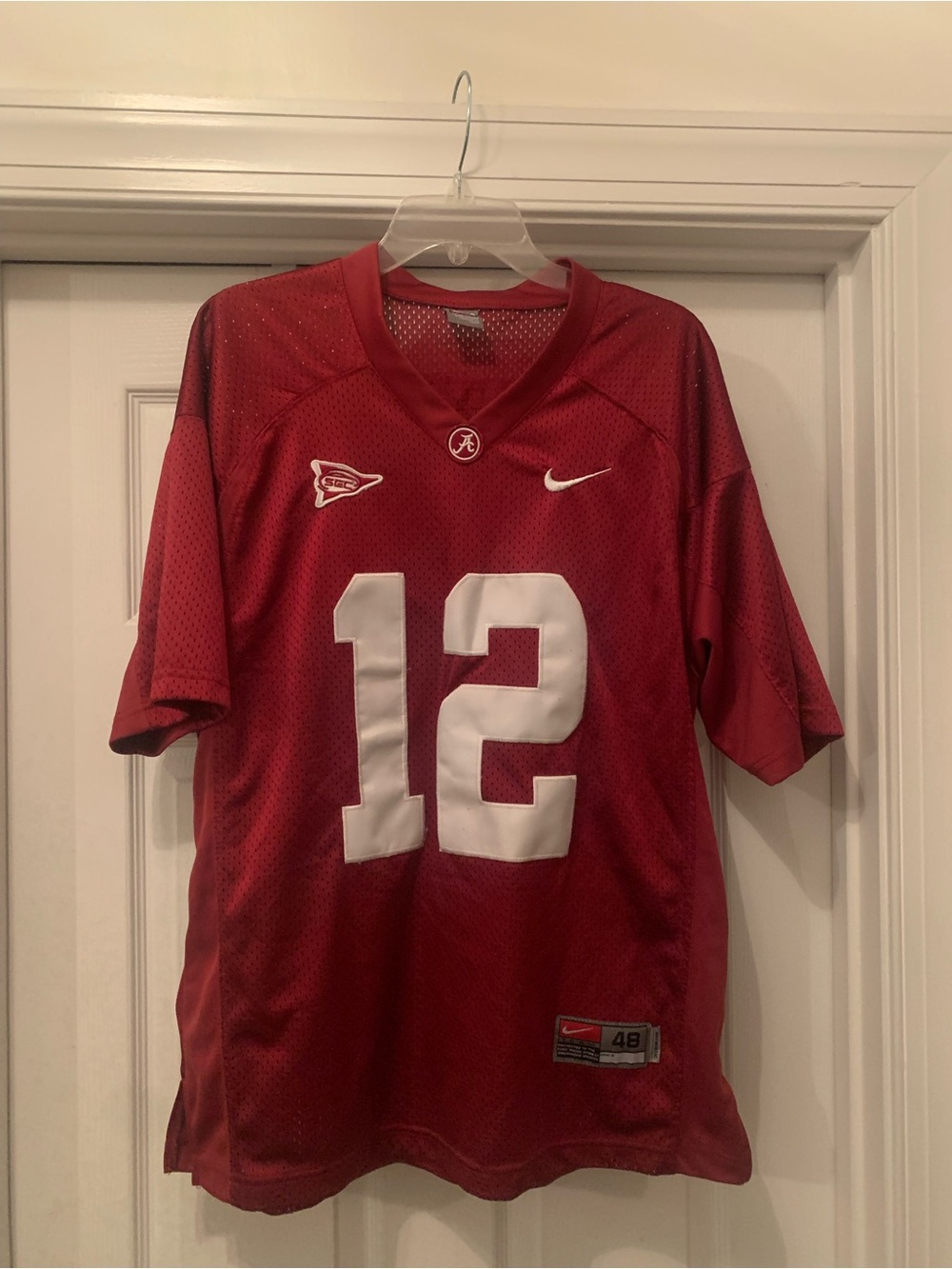 Nike Men’s #12 Joe Namath Alabama Crimson Tide Football Jersey size L